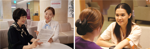 Before the checkup, a dedicated coordinator provides 1:1 personalized counseling. An international medical team with multiple languages is available for global patients to handle the entire process, from accommodation to checkup.