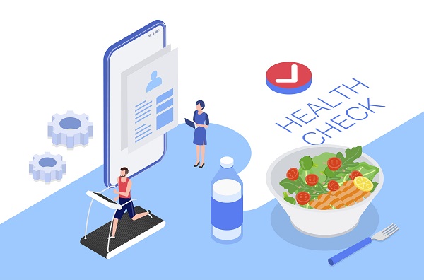 The combination of diet and exercise in daily life is suggested to manage the aging weight gain. (Photo=Clip Art Korea).