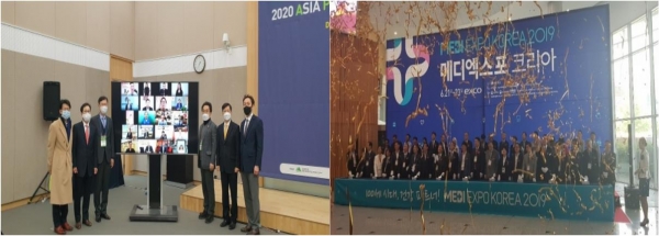 MDC is exchanging information on the latest medical technologies with overseas medical professionals through various events such as Medi Expo and the Asia Pacific Anti-Aging Conference (APAAC).