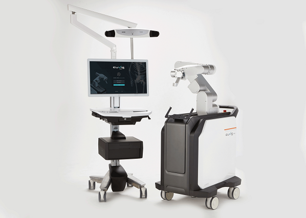 Curexo's spinal surgery robot 'CUVIS-spine' became the first domestic surgical robot that succeeded in entering the US medical market.