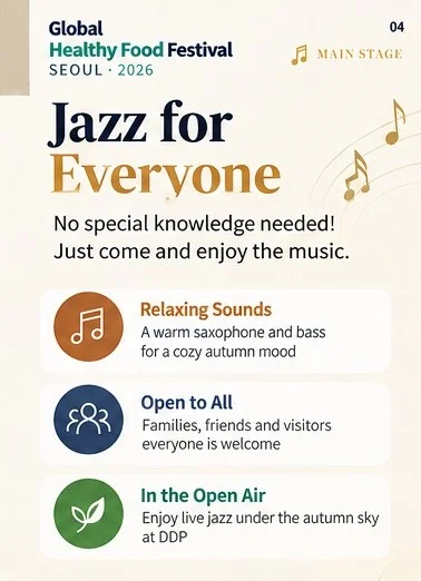 Jazz for Everyone: relaxing sounds, open-air music and a welcome for all
